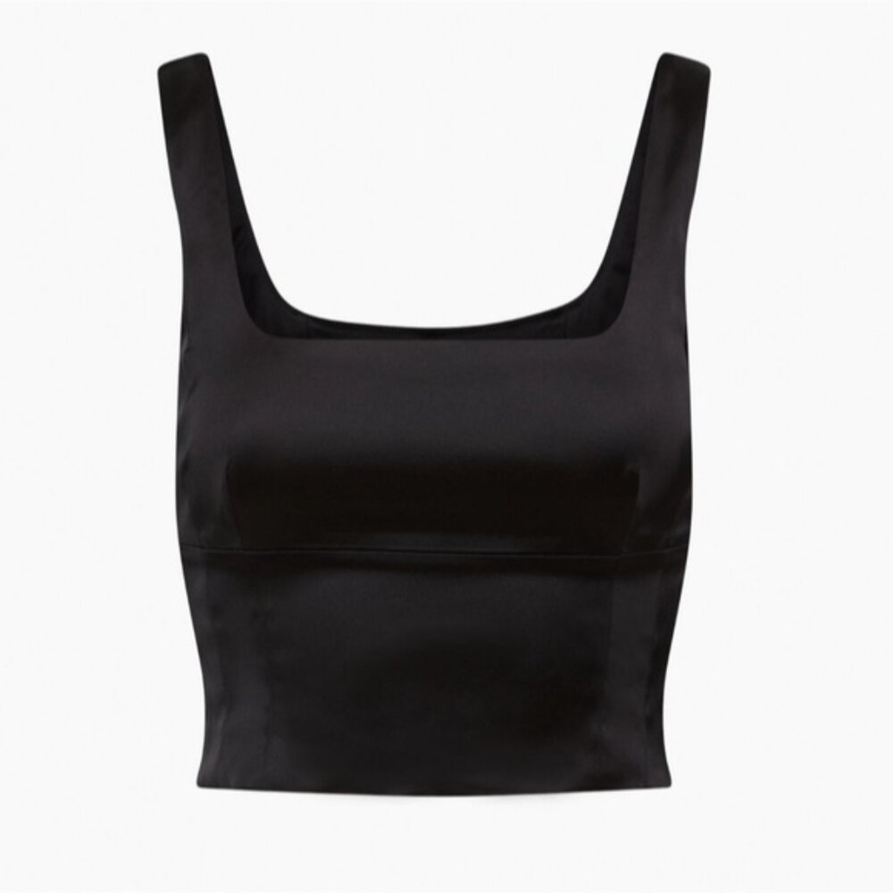 WILFRED•Shine Bustier- Black- Size S - Picture 3 of 7